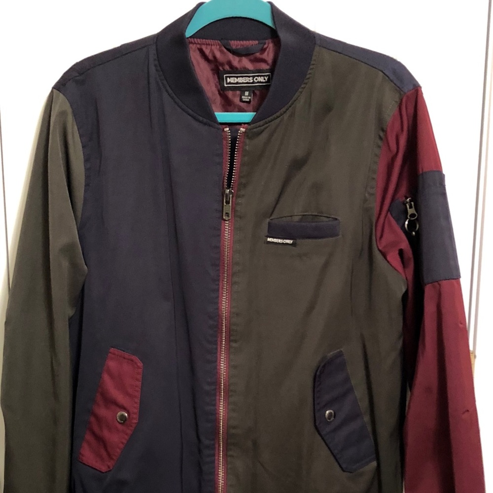 Members Only Fly Zip Jacket Sz M Recent Purchase!